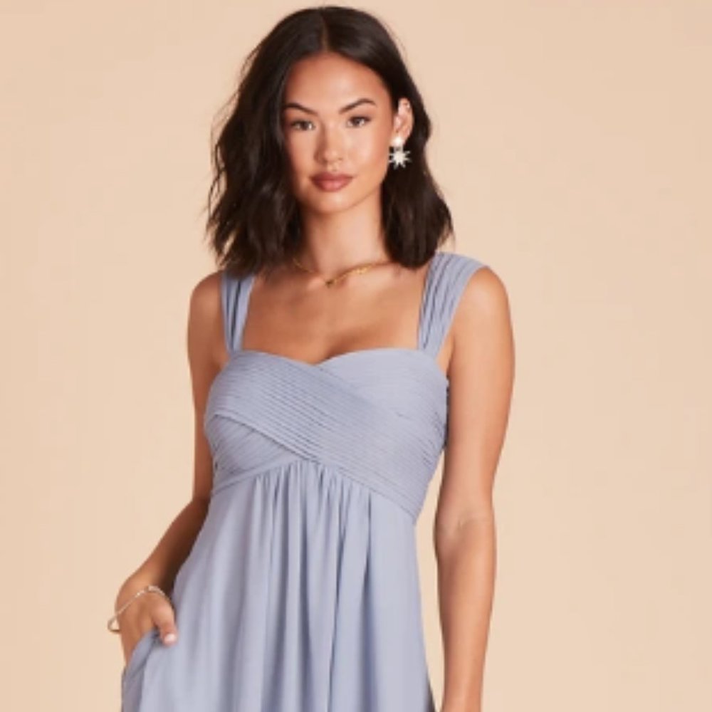 Birdy Grey MARIA CONVERTIBLE DRESS - DUSTY BLUE
